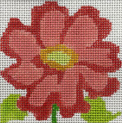 Bella Flower Coaster - Salmon