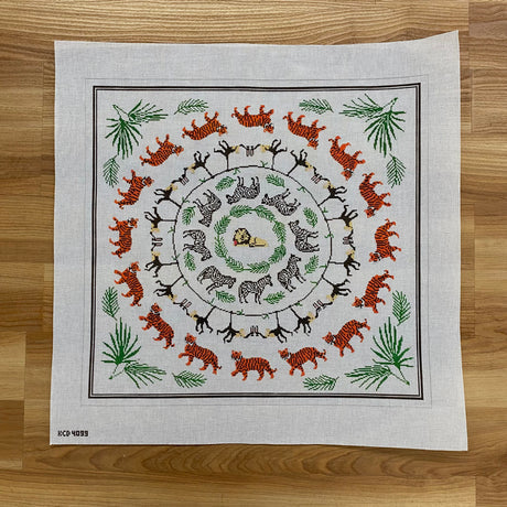 African Animal Pillow