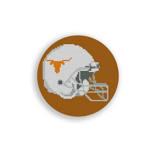 cross stitch football helmet University of Texas Helmet