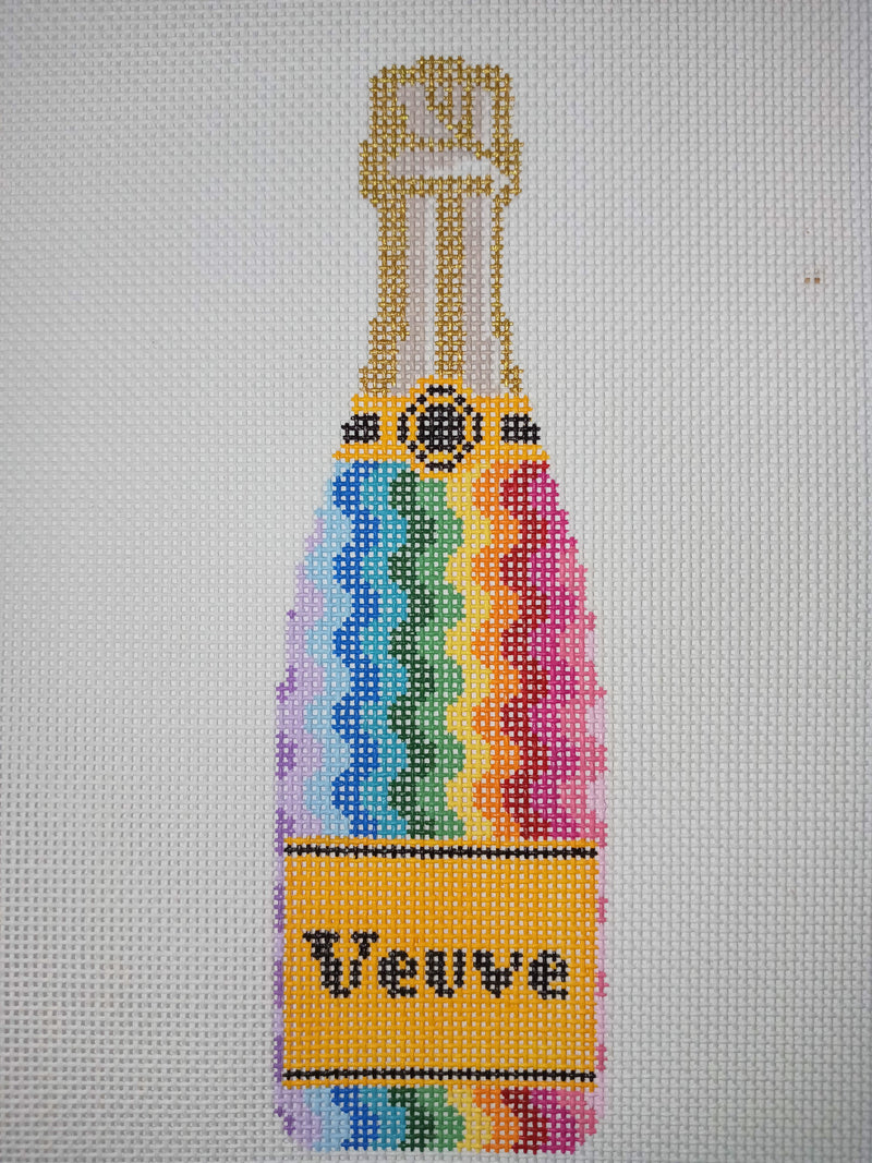 Veuve Bottle - Wavy Rainbow