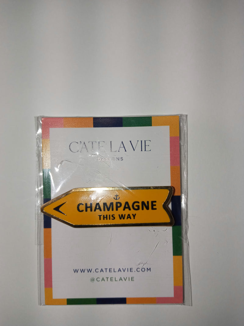 Needleminder - This Way (Orange)