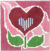 Small Passion Flower Coasters #1