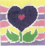 Small Passion Flower Coasters #6