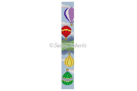 Hot Air Balloons - Key Fob