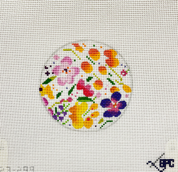 Peppy Floral 4” Round