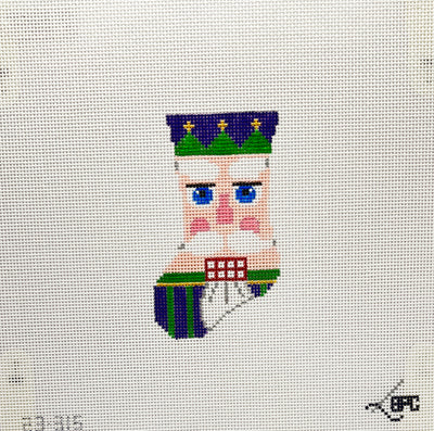 Mini Nutcracker stocking