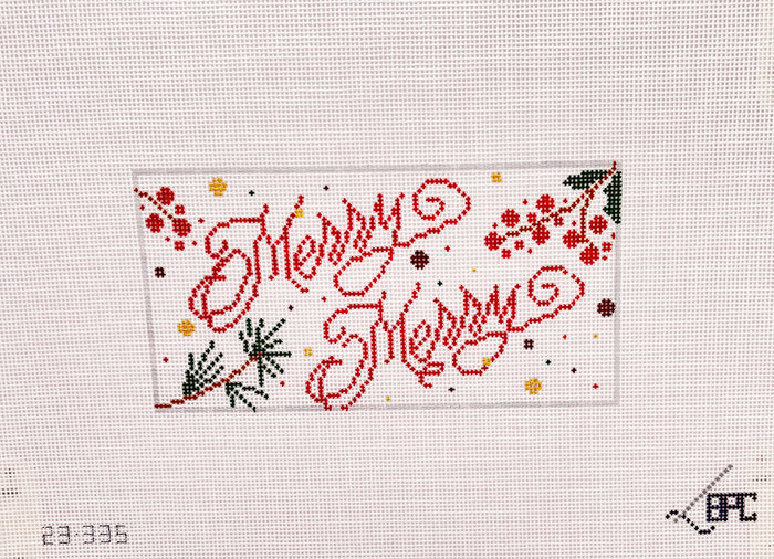 Merry Merry 3 x 6”