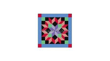 Carpenter's Wheel mini quilt