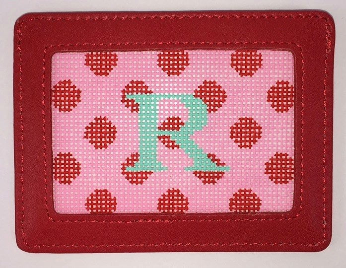 Lettering Guide · Single Initial · 18 stitches tall