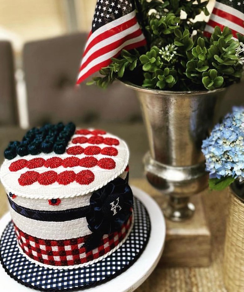 Flag Cake