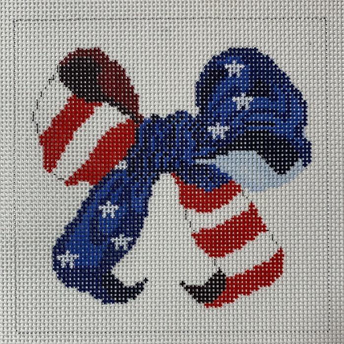 Bow - Red, White & Blue 5"