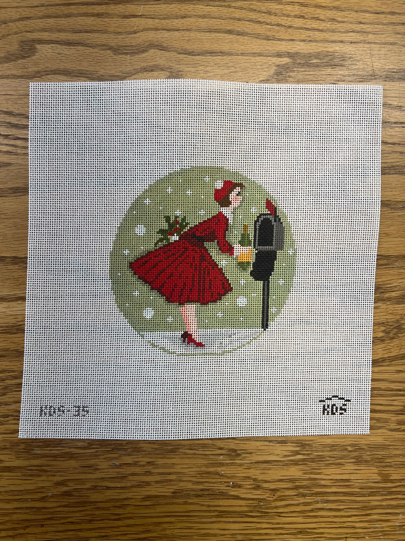 Kirkland Design ·  Betty Loves Bubbles #2 (Mailbox) Canvas and Stitch Guide