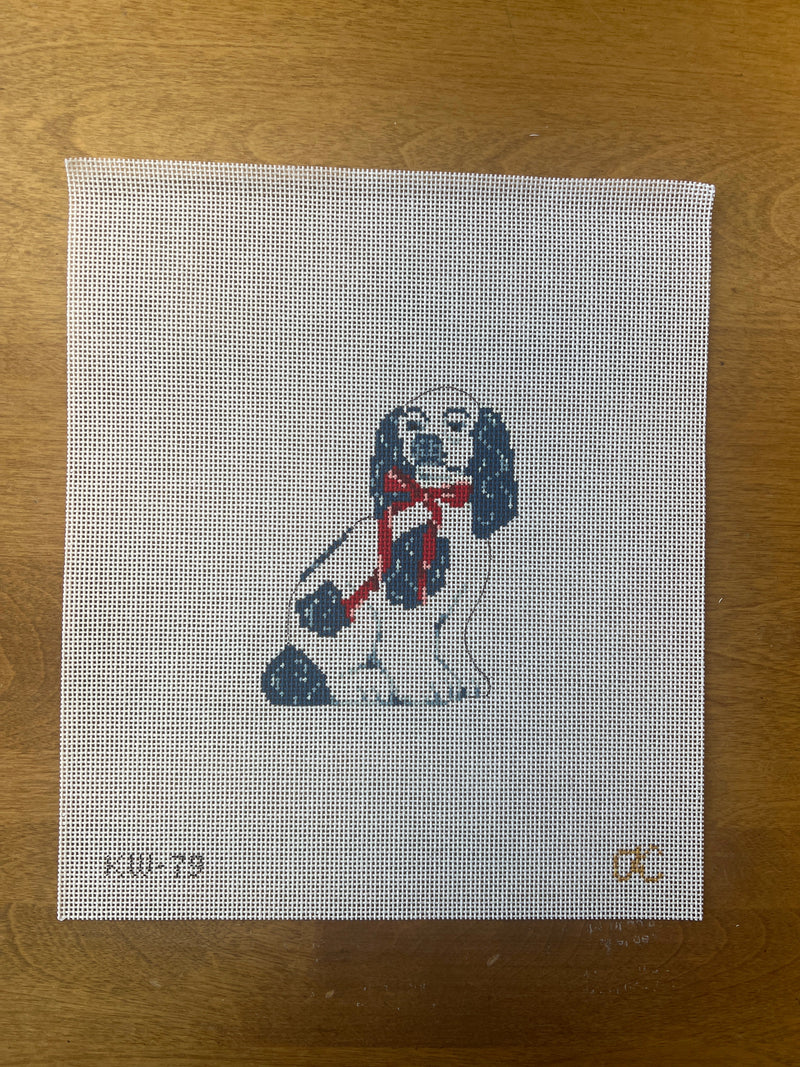 Kate Woodward ·  Staffy with Red Bow