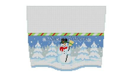Snowman - Stocking Cuff