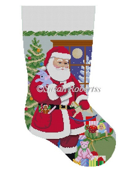 Santa's Toy Bag for Girls - Stocking