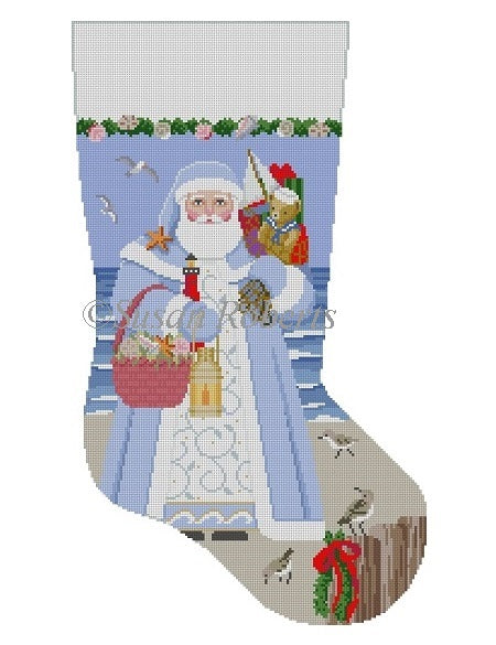 Nautical Santa - Stocking