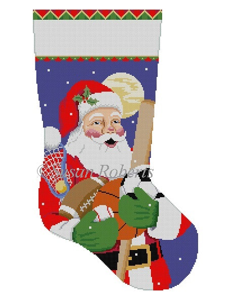 Sport Equipment Santa - Stocking