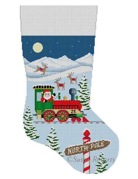 Santa's Train Engine - Stocking