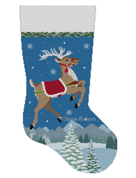 Reindeer Flying - Stocking