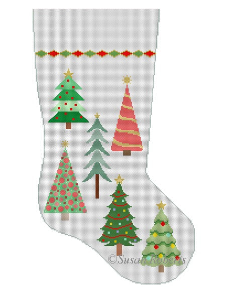 Christmas Trees - Stocking