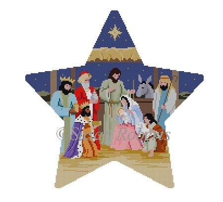 Star Nativity - Tree Topper