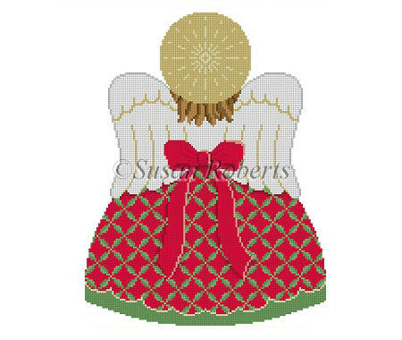 Red Star Angel - Back - Tree Topper