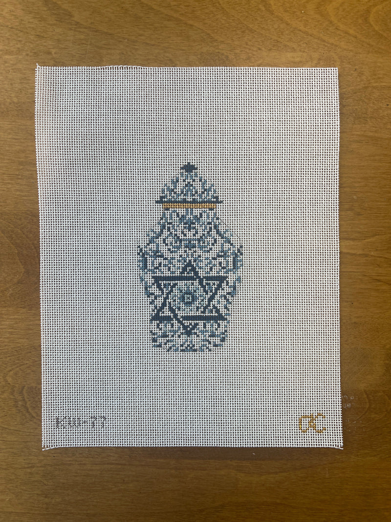 Kate Woodward ·  Transferware Judaica Ginger Jar