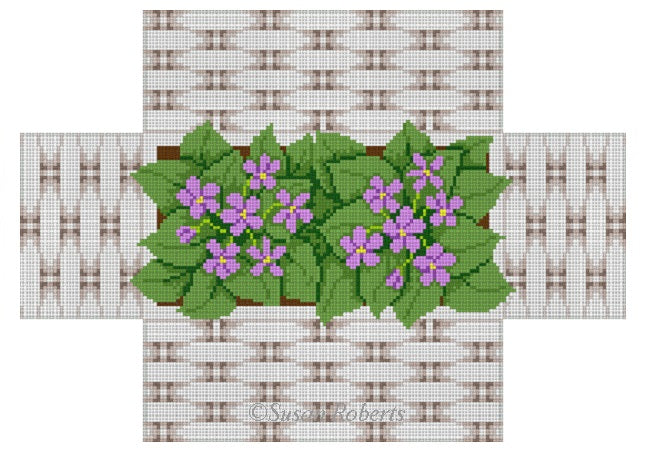 Violet Basket - Brick Cover