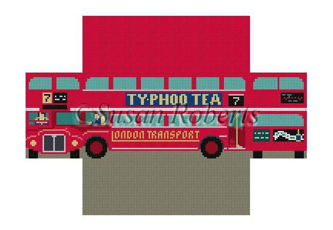 Double Decker London Bus - Brick Cover
