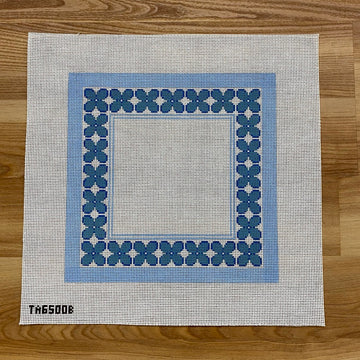 Hydrangea Frame - Blue