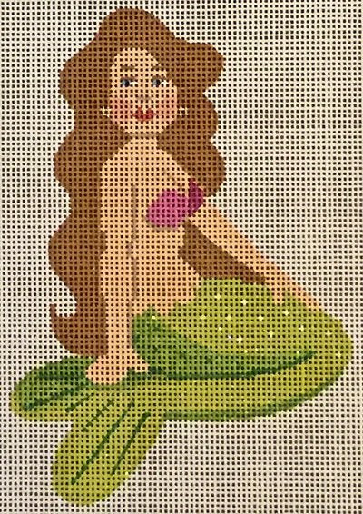 Green and Fuchsia Mini Mermaid