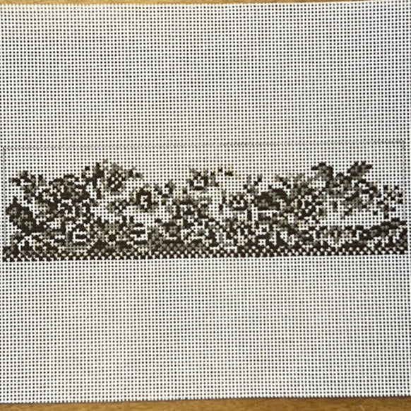 Kate Woodward ·  Transferware Napkin Ring-Brown