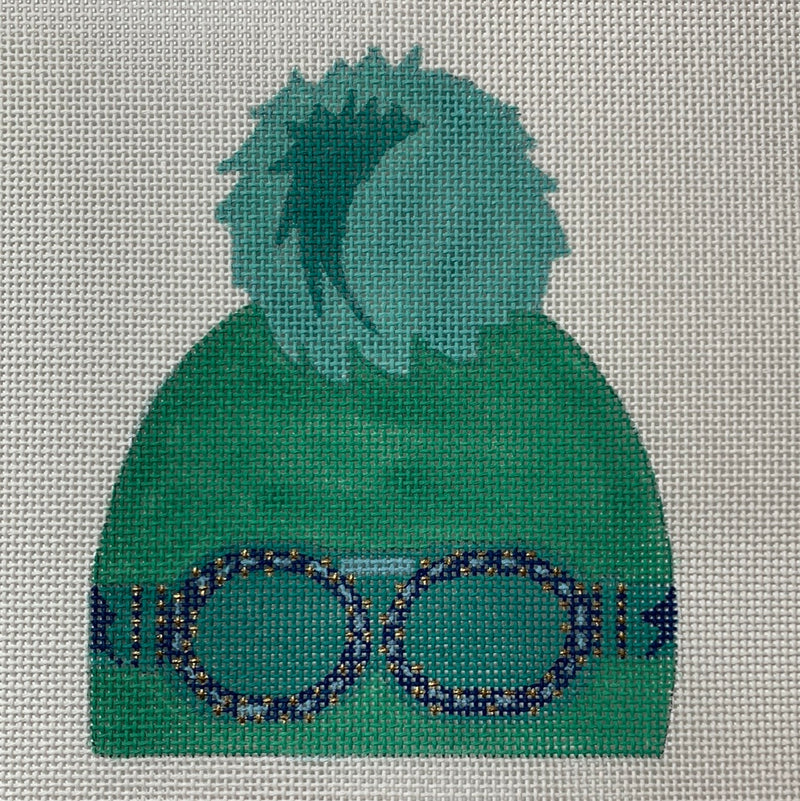 Green Hat w/ Goggles
