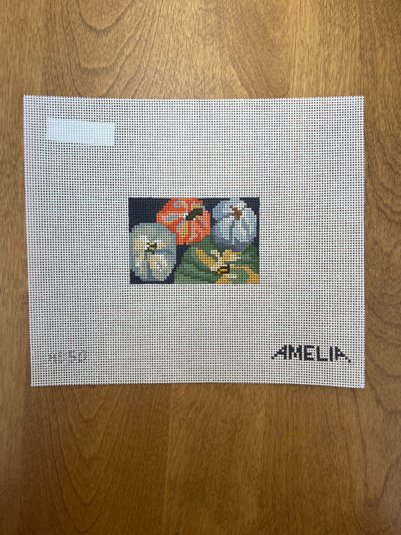 Amelia Bond ·  Tumbling Pumpkin Luggage Tag