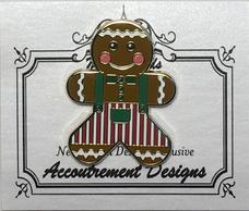 Gingerbread Boy Red - Needleminder
