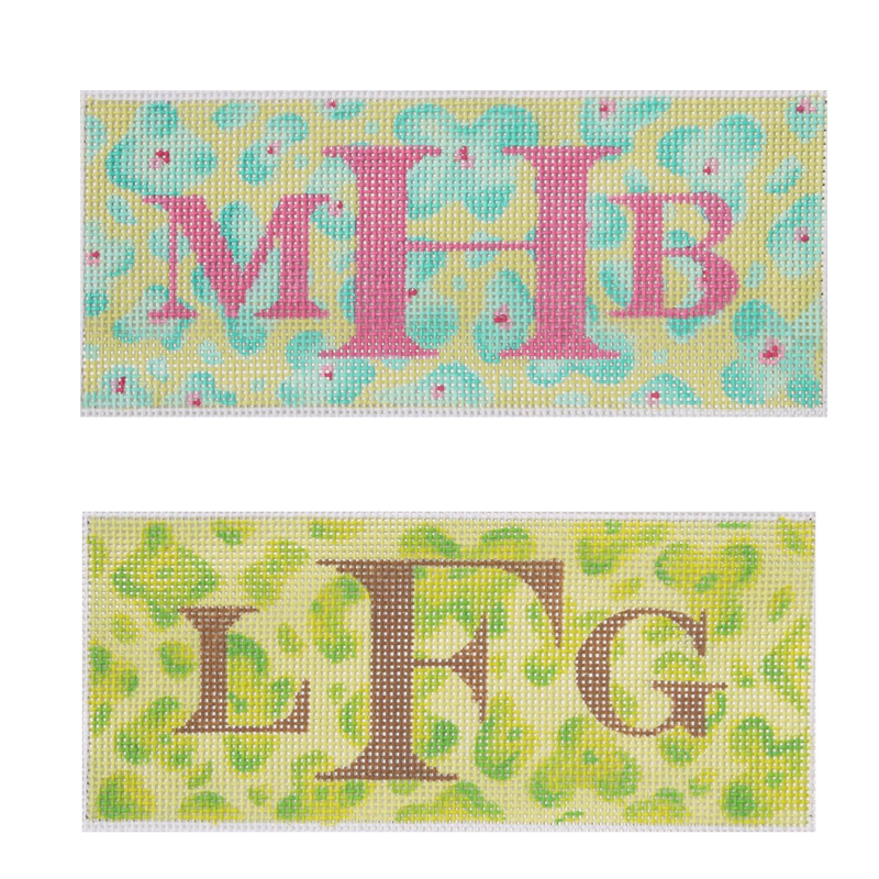 Lettering Guide · 3 Letter Monogram