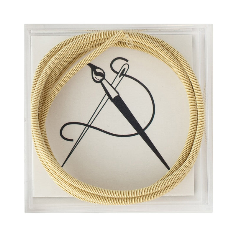 Silk Wrapped Purl · Size 4 · with Matching Couching Thread