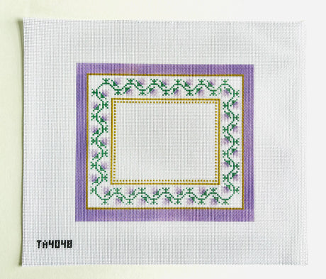 Lavender Floral Folk