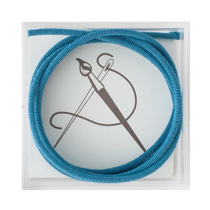 Silk Wrapped Purl · Size 4 · with Matching Couching Thread