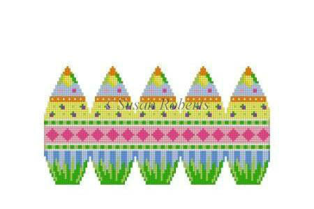 Diamond Bands - 3D Standup Egg