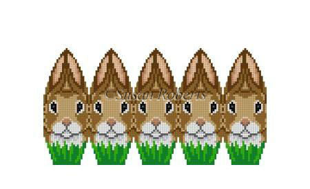 Rabbit Huddle - 3D Standup Egg