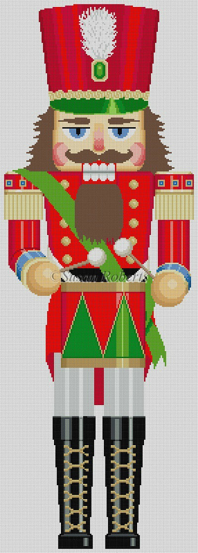 Nutcracker 30"h - Red Drummer