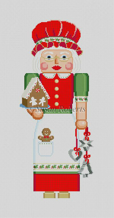 Nutcracker 18"h - Mrs. Claus