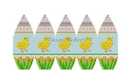 Banded Chicks - 3D Standup Egg