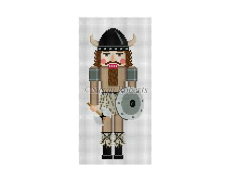 Nutcracker 7"h - Viking Warrior