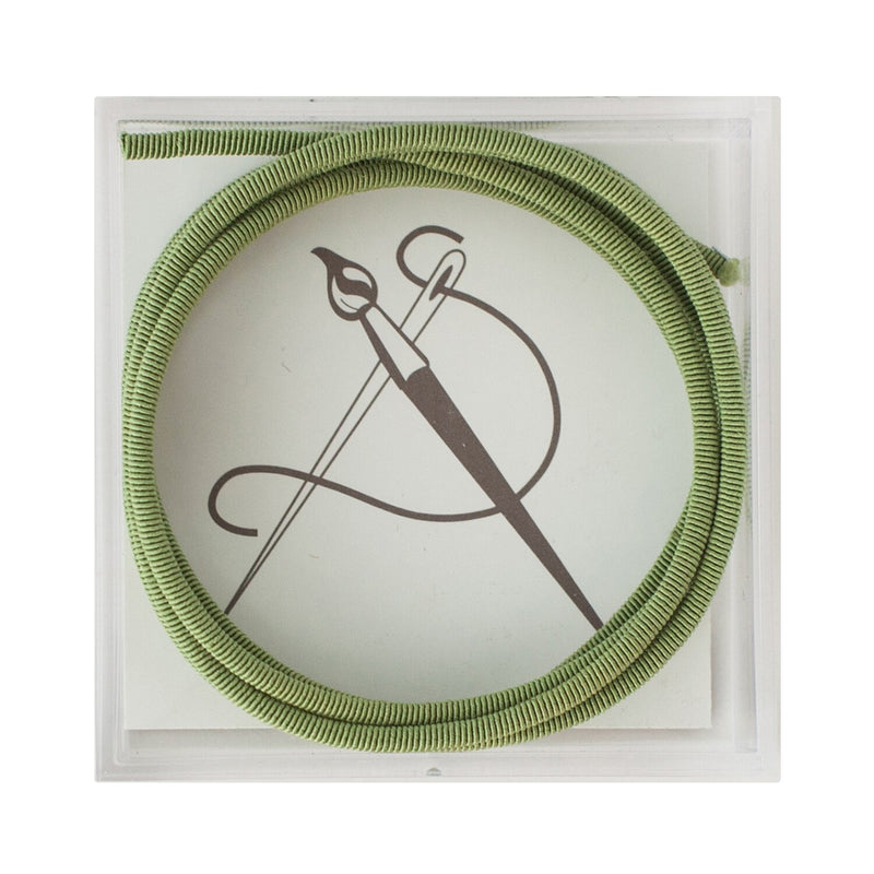 Silk Wrapped Purl · Size 4 · with Matching Couching Thread
