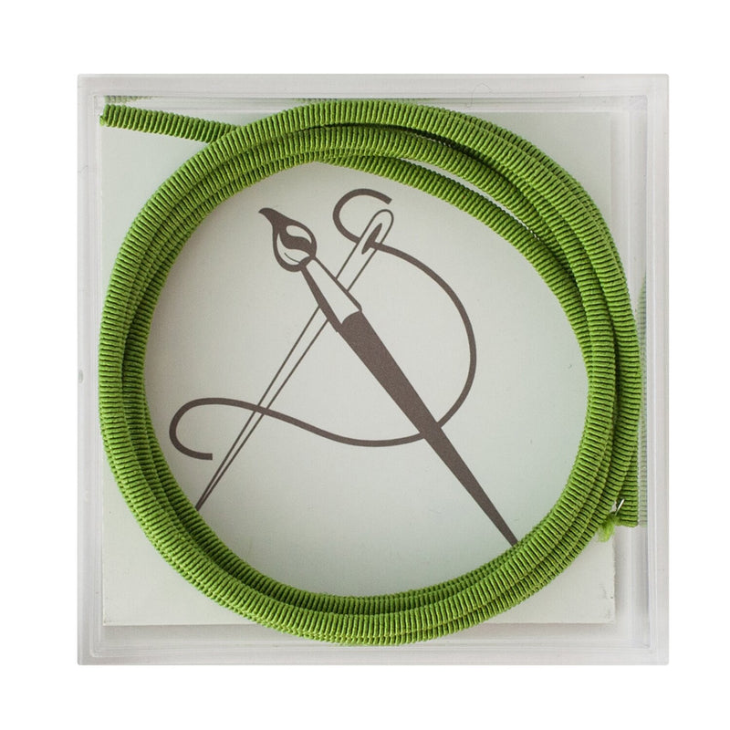 Silk Wrapped Purl · Size 4 · with Matching Couching Thread