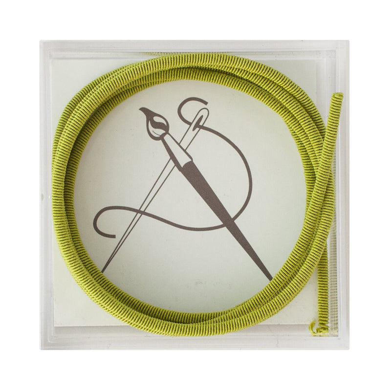 Silk Wrapped Purl · Size 4 · with Matching Couching Thread