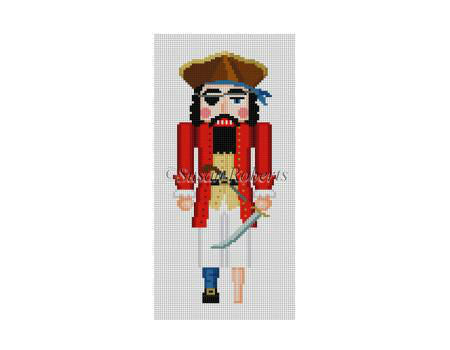 Nutcracker 7"h - Pirate