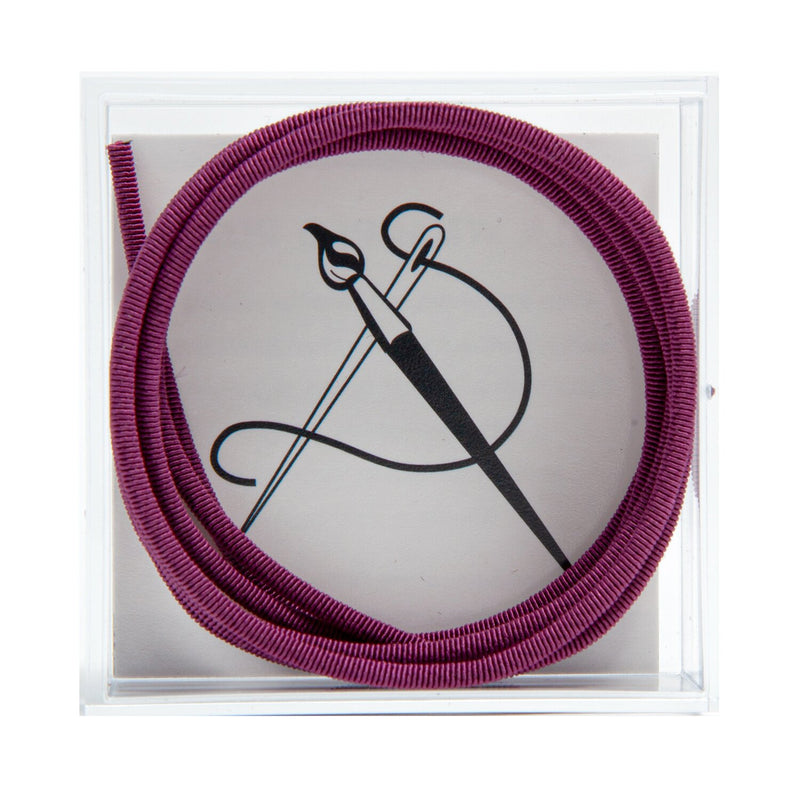 Silk Wrapped Purl · Size 4 · with Matching Couching Thread